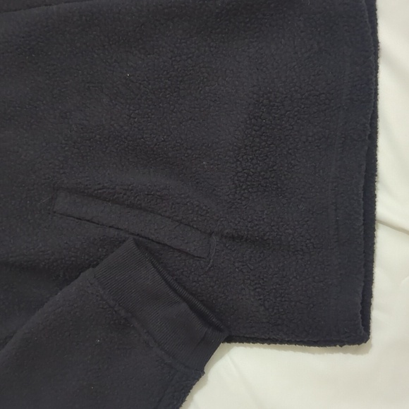 Pacsun Hooded Polar Fleece Shacket, Color Black Size M/L - Picture 11 of 16